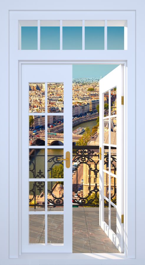 Картина на холсте Балкон, арт hd1842201