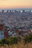 Фреска Панорама города в Испании