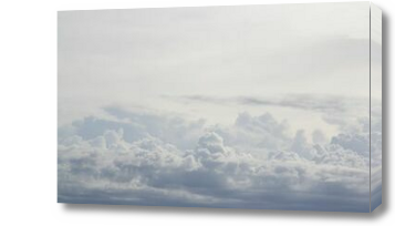 Картина Серое небо с облаками