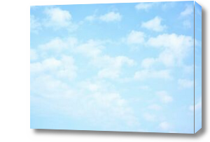 Картина Пастельно-голубое небо